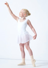 Maillot Ballet con Faldita Kirsty Move Dance Bianco Davanti [Bianco]