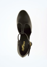 Zapatos Carácter con Inserto Elástico CH57 So Danca - 6,5cm Nero 2 [Nero]