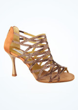 Zapatos Salsa PD803 PortDance - 6cm -Tostado Marrón Claro Principal 2 [Marrón Claro]