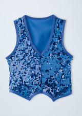 Weissman Boys Ultra Sparkle Vest Rojo 2314 [Rojo]
