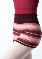 Pantaloncini da danza lavorati a maglia e arrotolabili Blossom Move Dance Fico [Viola]