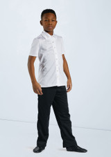 Weissman BOYS COLLARED SHIRT Blanco [Blanco]