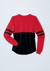 Weissman Oversized Color Block Top Rosso [Rosso]
