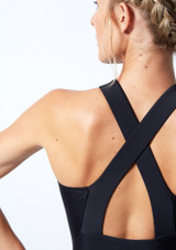 Body con cerniera Penelope Move Dance Nero Dettaglio del davanti [Nero]