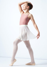 Falda de gasa Adaline para adolescente Move Dance Verde  Detrás-1 [Verde ]
