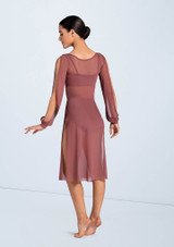 Weissman Spliced Blouson Overdress [Rosa]