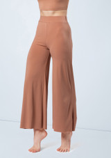 Weissman Wide Leg Matte Jersey Pants