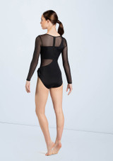 Weissman Bow Detail Leotard Nero 2 [Nero]