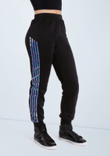 Weissman Hologram Stripe Jogger Pants Blu [Blu]