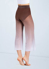 Weissman Ombre Mesh Culotte Pants Cioccolato 2 [Marrone]
