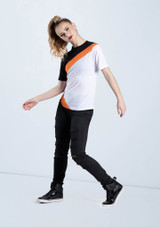 Weissman Printed Matte Jersey Tee [Naranja]