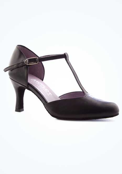 Scarpe da ballo da sala Nina Merlet con tacco da 6,3 cm Principale [Nero]