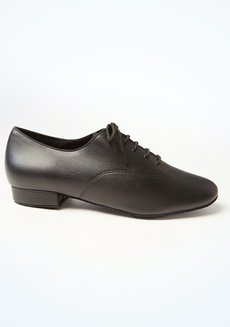 Scarpe da ballo da sala per uomo International Dance Shoes MT – 2,5 cm Nero Lato [Nero]