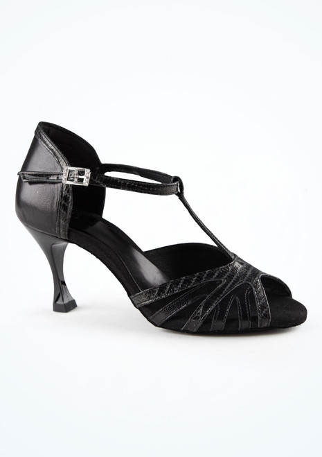 Zapatos de baile de salón y latino negros Rosemary Move Dance - 6,35 cm
