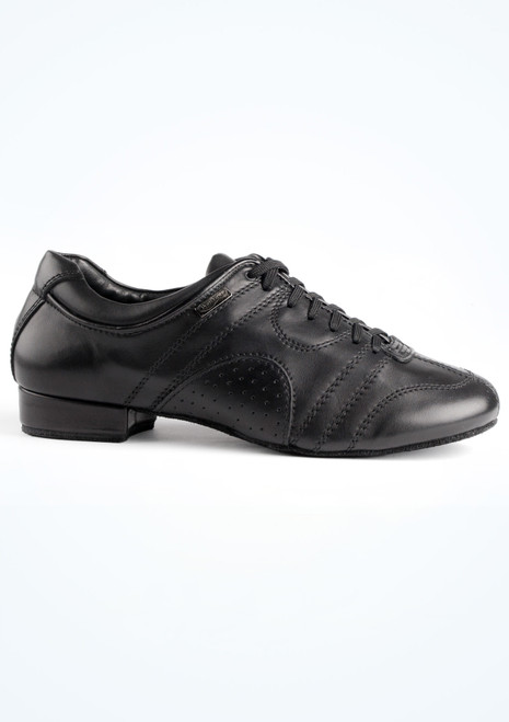 Zapatos de baile de salón casual para hombre 001 PortDance Negro Side [Negro]