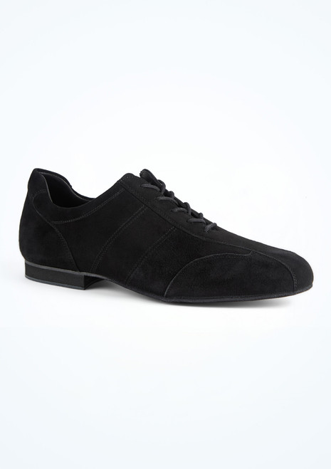 Zapato de baile de ante Cuneo Werner Kern Negro Side [Negro]