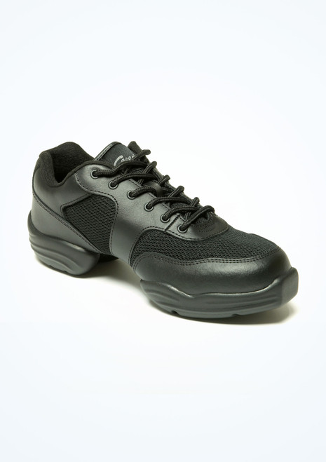 Capezio Low Top Dance Sneaker Black Top [Black]