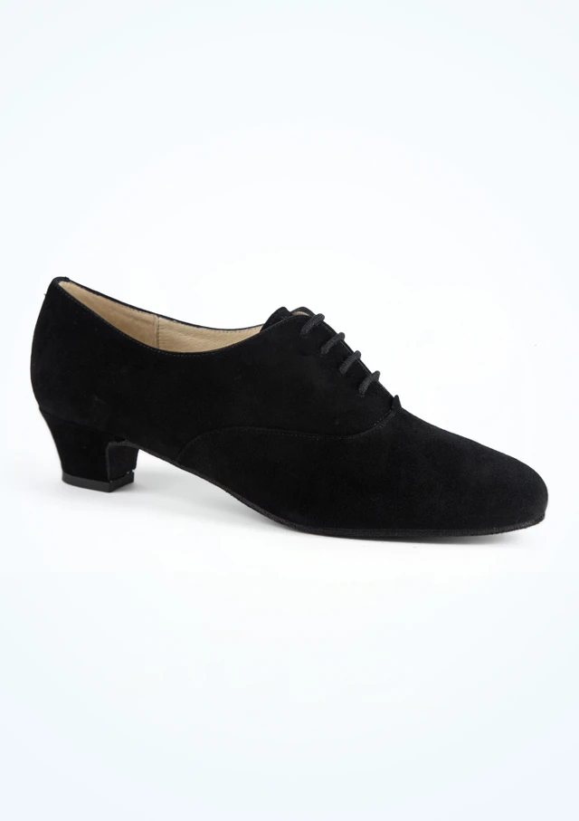 Zapato de baile de ante Olivia Werner Kern - 3.30 cm [Negro]
