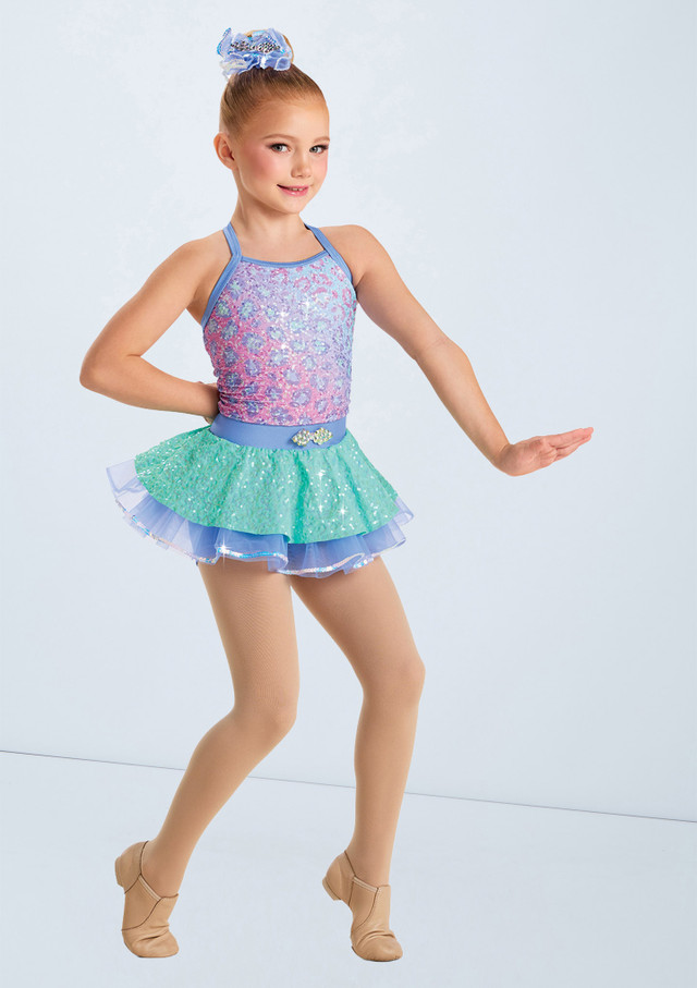 Weissman Amigas Cheetahs Spearmint [Azul]