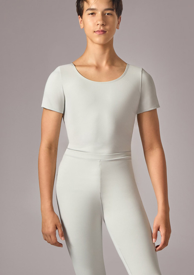 Maillot de manga corta para hombre Otis Move Dance gris paloma Front [Gris]