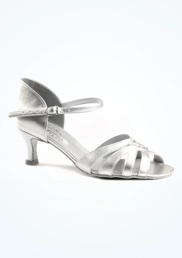 Scarpe Salsa Dancesteps - 5cm - Argento Argento [Argento]