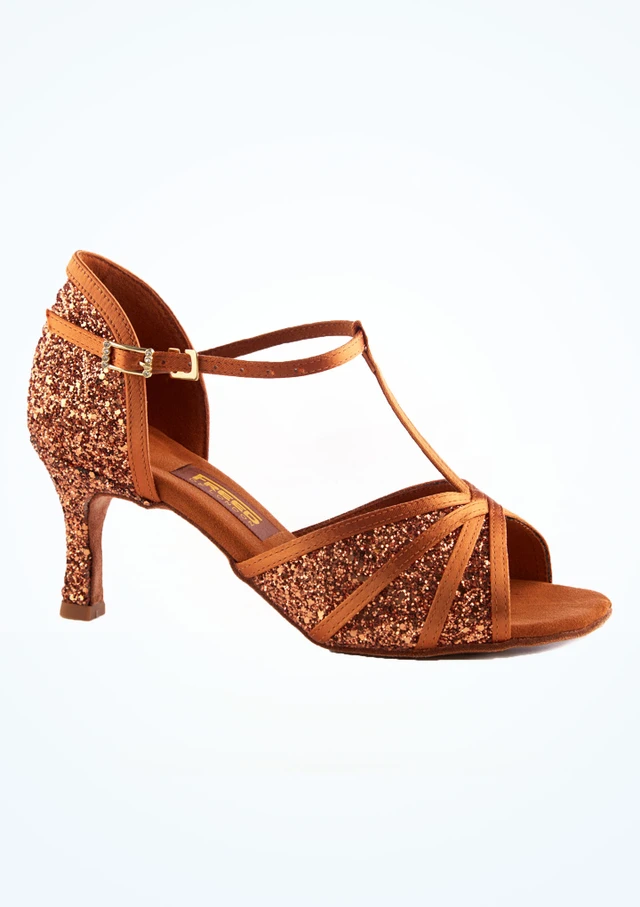Scarpe da Ballo Isla Dance Freed - 8 cm Marrone Lato [Marrone]