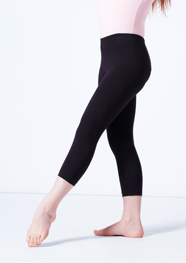 Leggings Danza Bambina Lila Move Dance - Nero Nero Davanti [Nero]
