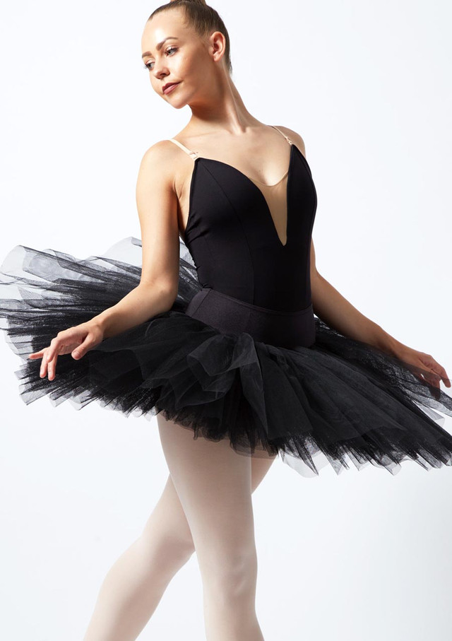 Tutù Danza Belle Bloch Nero Davanti [Nero]
