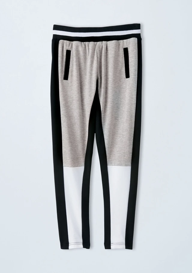 Weissman Color Block Jogger Pants Grigio [Grigio]