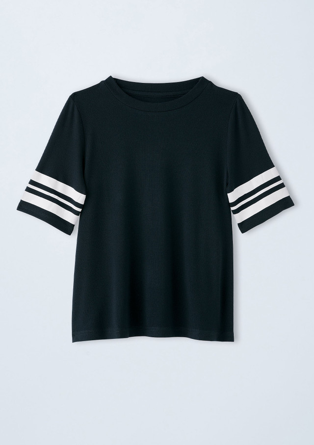 Weissman  Oversized Color Block Top Negro [Negro]