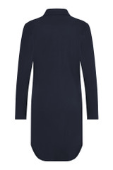 Geleen long blouse - dark blue - 80009
