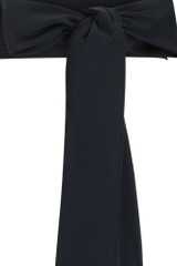 Zeist solid bow belt - dark blue - 80026