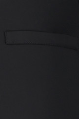 Meppel unfinished trousers - black - 80027