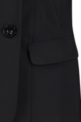 Assen bonded blazer - black - 80028