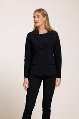 Assen bonded blazer - black - 80028