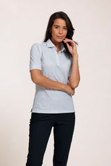 Naarden Polo - grey melange - 80032