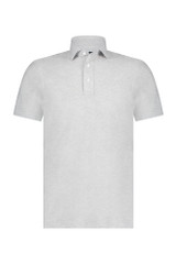 Naaldwijk Polo - grey melange - 80051