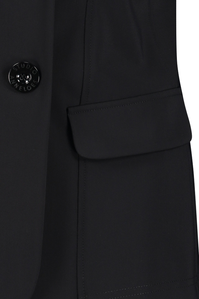 Assen bonded blazer - black - 80028