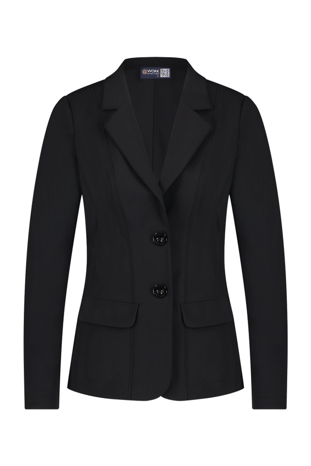 Assen bonded blazer - black - 80028