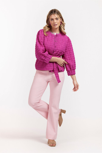 Studio Anneloes Pammy skin jacket - new fuchsia - 11103