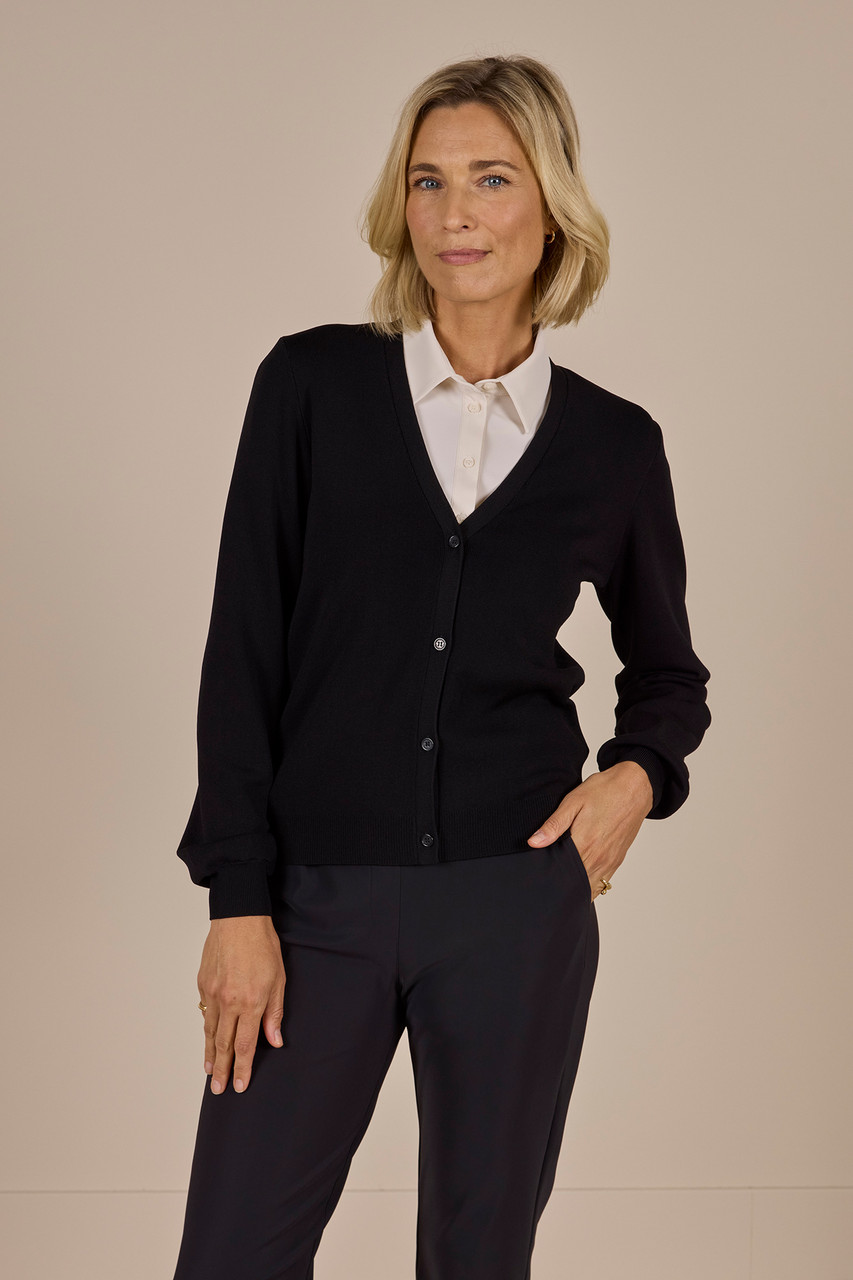 Baarn cardigan - black - 80038