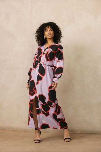 Studio Anneloes Maxi Jurk Rio Flower Dress Multi Color 12666