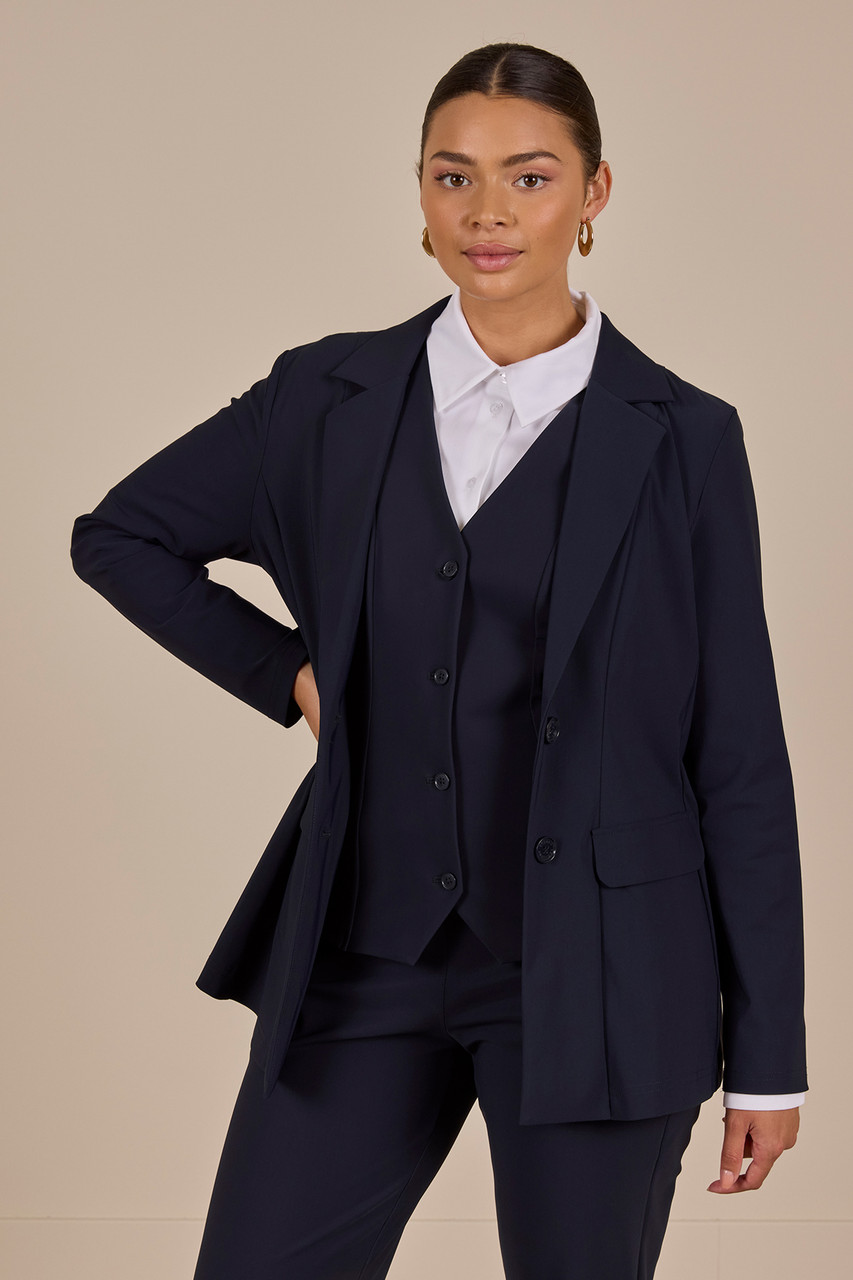 Antwerp blazer - dark blue - 80055
