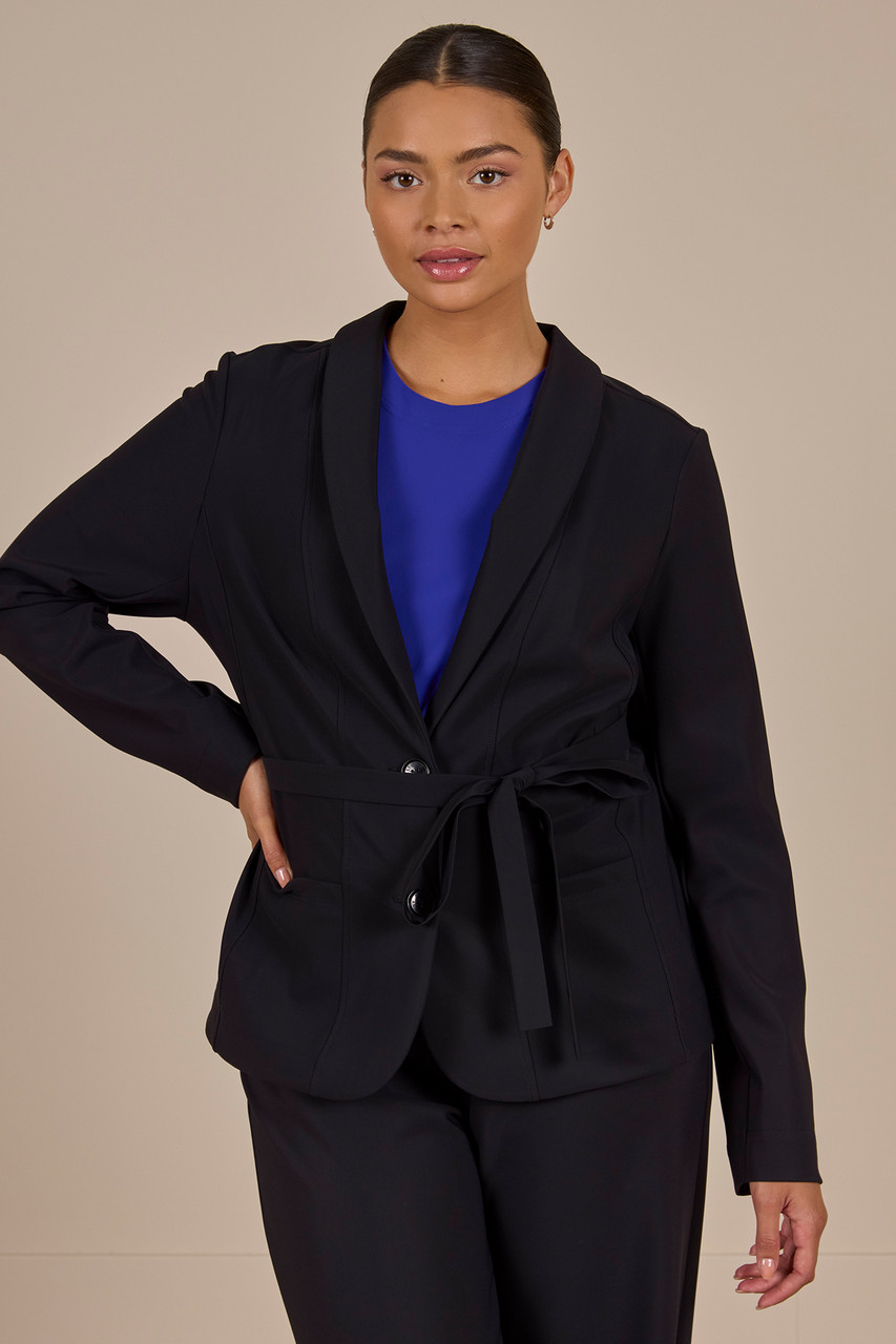 Athens blazer - black - 80056