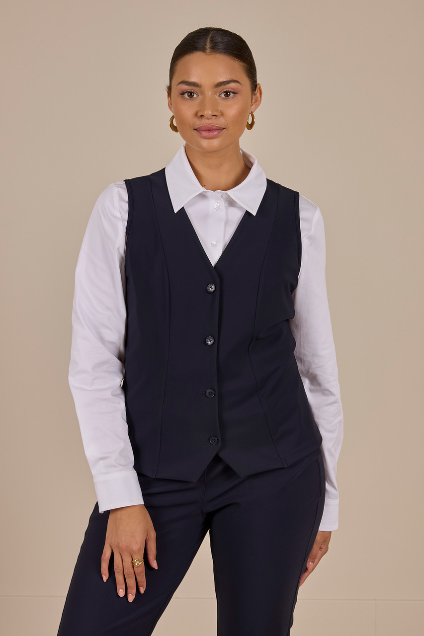 Rome gilet - dark blue - 80063