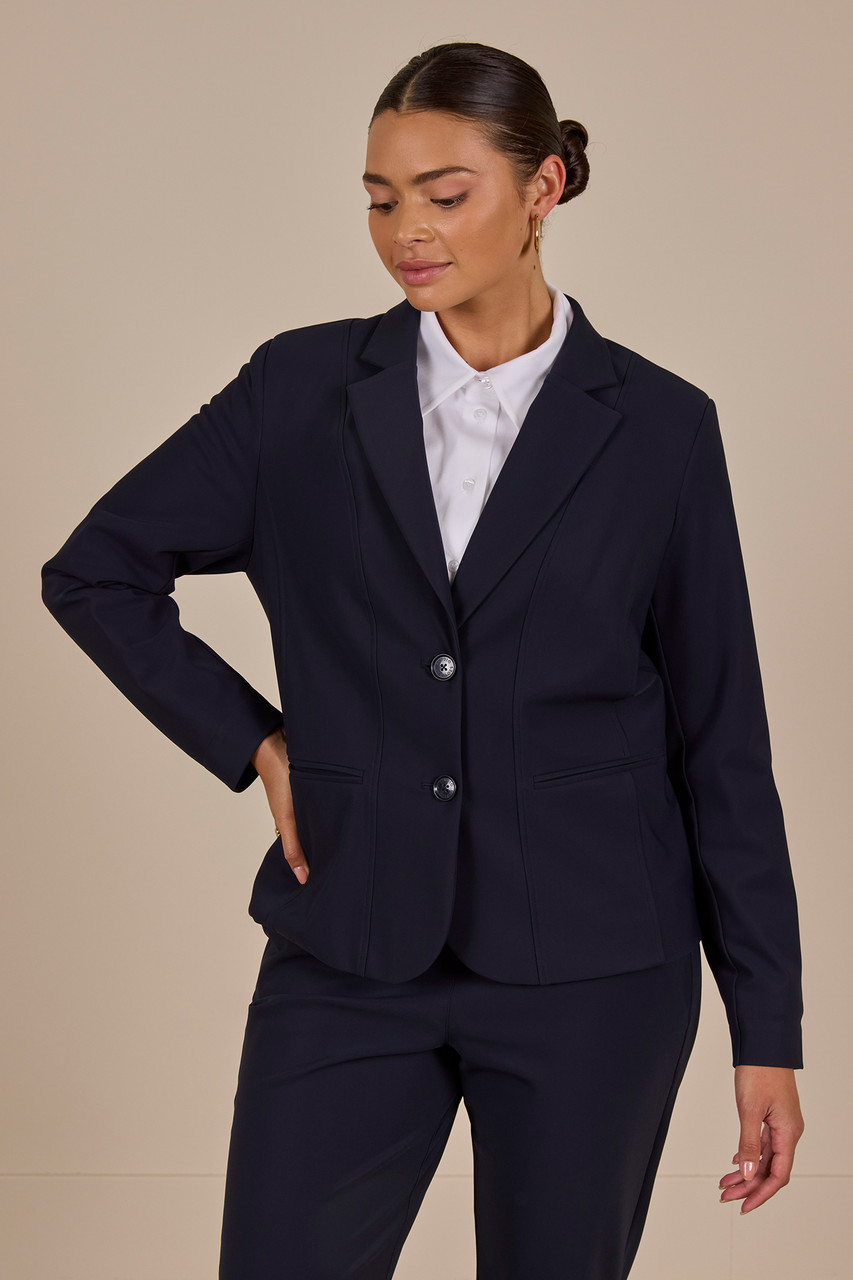 Amsterdam blazer - dark blue - 80074