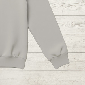 Cotton Elastane Ribbing - Steel Grey | 240GSM | OEKO-TEX 100 | Solid | Sustainable and Eco Friendly European Knit Fabric - 10CM x WOF