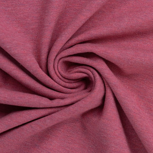 95% Cotton 5% Elastane Melange Jersey - Hot Pink | 220GSM | OEKO-TEX 100 | Sustainable and Eco Friendly Knit Fabric - 50CM x WOF 95% Cotton 5% Elastane Melange Jersey - Hot Pink | 220GSM | OEKO-TEX 100 | Sustainable and Eco Friendly Knit Fabric - 50CM x WOF