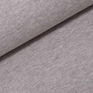 95% Cotton 5% Elastane French Terry Melange - Light Grey | 240GSM | OEKO-TEX 100 | Sustainable and Eco Friendly European Knit Fabric - 50CM x WOF 95% Cotton 5% Elastane French Terry Melange - Light Grey | 240GSM | OEKO-TEX 100 | Sustainable and Eco Friendly European Knit Fabric - 50CM x WOF