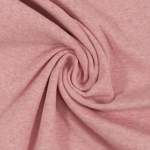 95% Cotton 5% Elastane Melange Ribbing in Pink | 240GSM | OEKO-TEX 100 - 10CM x WOF 95% Cotton 5% Elastane Melange Ribbing in Pink | 240GSM | OEKO-TEX 100 - 10CM x WOF